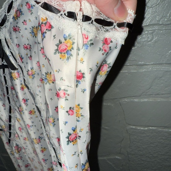 NWT For Love & Lemons Samantha Maxi Slip Dress - Picture 6 of 10